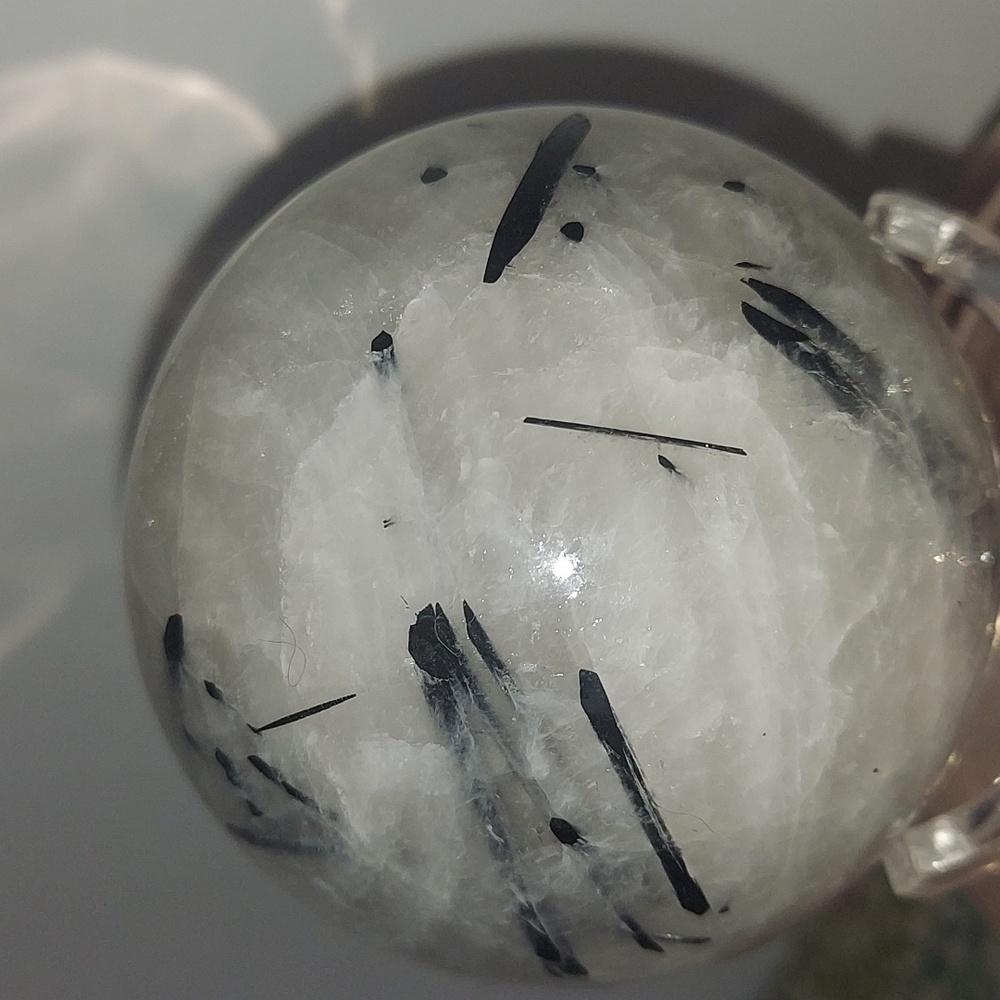 Black Toumaline in Quartz Matrix